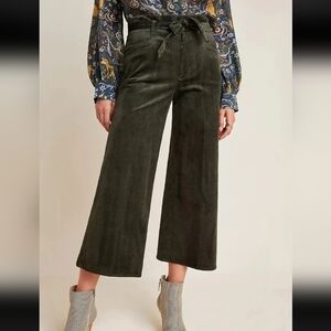 Paige Sutton Ultra High-Rise Corduroy Pants Size 27